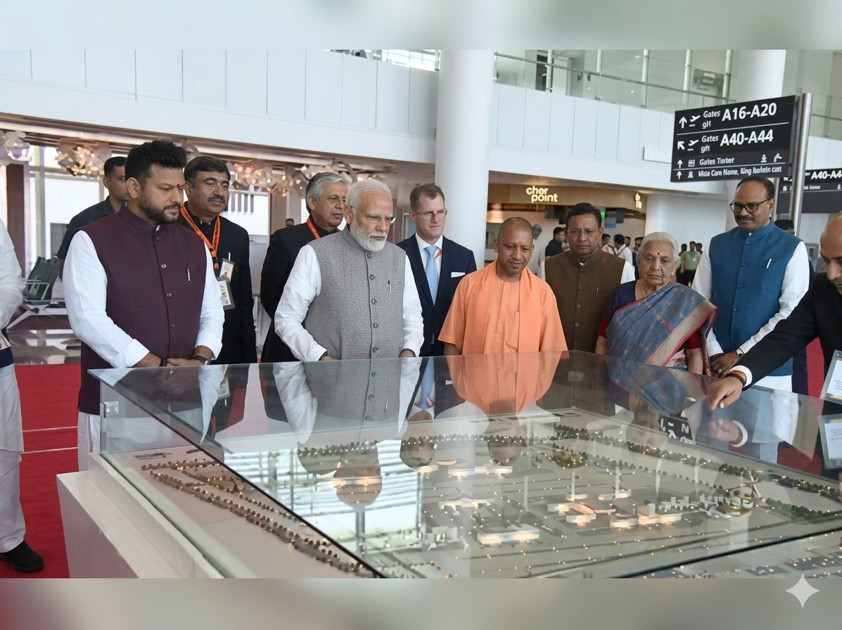 PM Narendra Modi Inaugurates Noida International Airport: A Milestone for Greater Noida